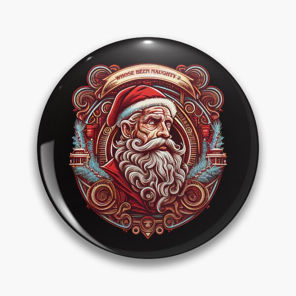 Item preview, SANTA INC. WHOSE BEEN NAUGHTY ? Midjourney AI Artwork designed and sold by davidjulie.