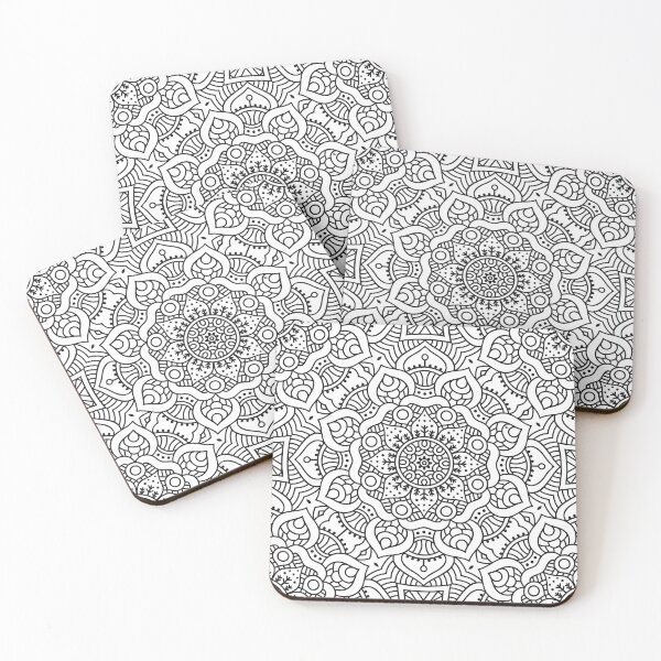 Item preview, The line Art _ Rangoli Edition designed and sold by AI-Collections.