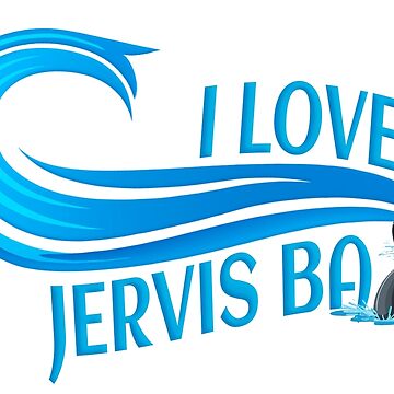 Artwork thumbnail, I Love Jervis Bay by rainsdesigns