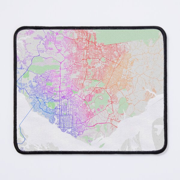 Item preview, Manaus City Map of Amazonas, Brazil - Colorful designed and sold by deMAP.