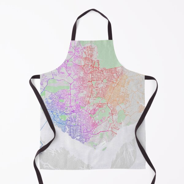 Item preview, Manaus City Map of Amazonas, Brazil - Colorful designed and sold by deMAP.