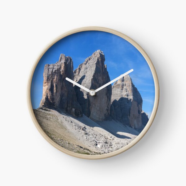 Three peaks of Lavaredo Clock
