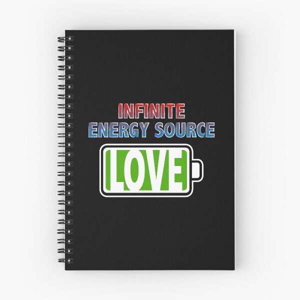 Item preview, Love is Infinite Energy Source designed and sold by Moodific.