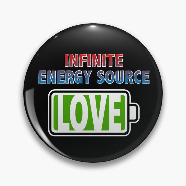 Item preview, Love is Infinite Energy Source designed and sold by Moodific.