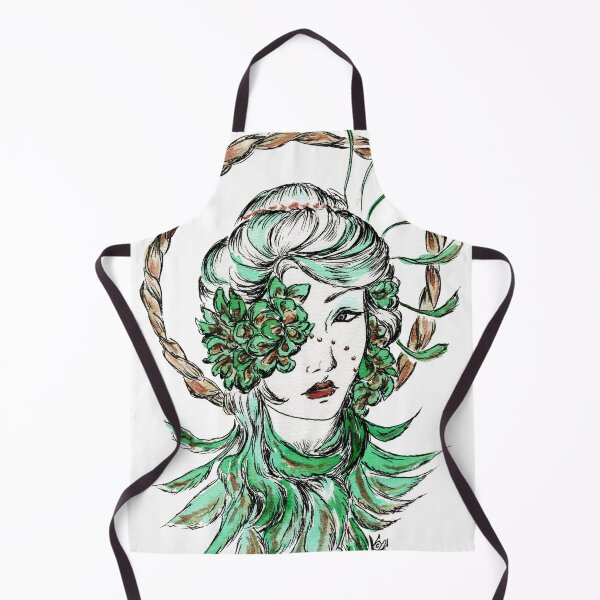 Item preview, Siren with a flower patch designed and sold by Oniroiatlier.