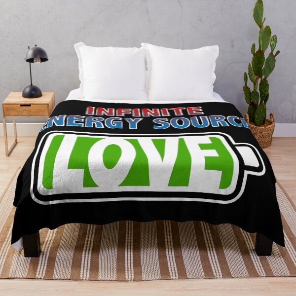 Item preview, Love is Infinite Energy Source designed and sold by Moodific.