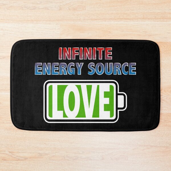 Item preview, Love is Infinite Energy Source designed and sold by Moodific.