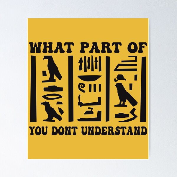 Item preview, What Part Of You Dont Understand designed and sold by THROUGH-LIFE.