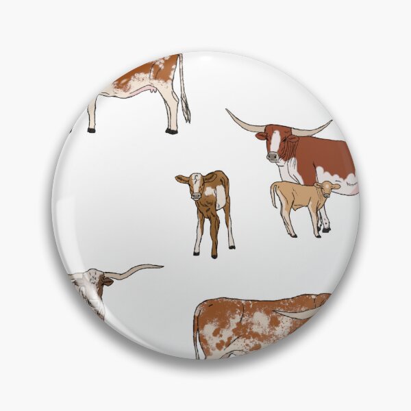 Item preview, Texas Longhorn Pattern Transparent designed and sold by Ashley Gagnon.