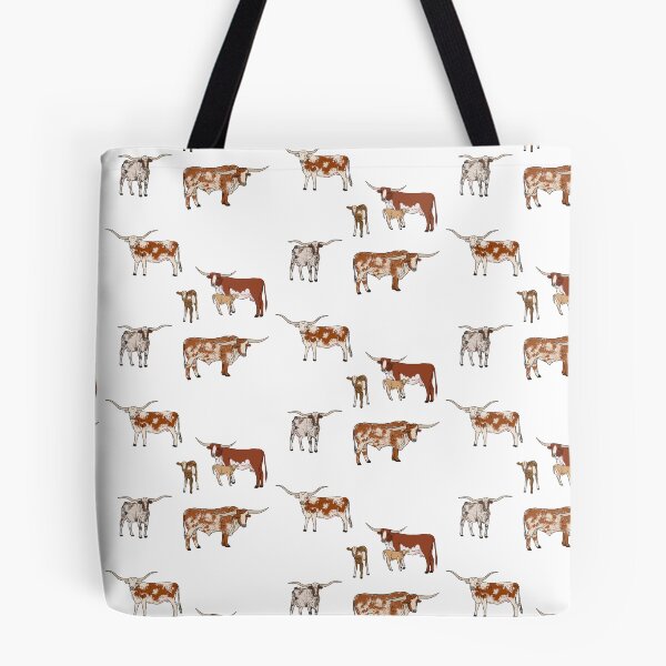 Item preview, Texas Longhorn Pattern Transparent designed and sold by Ashley Gagnon.