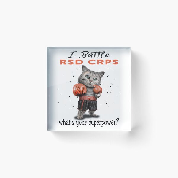 Item preview, RSD CRPS Warrior - I Battle RSD CRPS What Is Your Superpower? designed and sold by Jennpak.