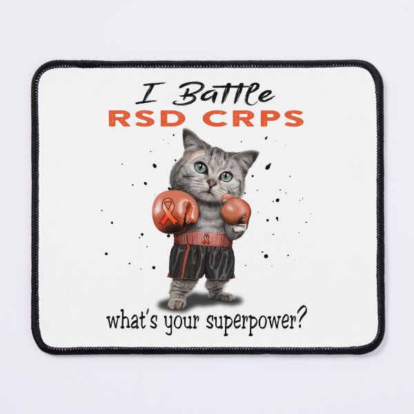 Item preview, RSD CRPS Warrior - I Battle RSD CRPS What Is Your Superpower? designed and sold by Jennpak.