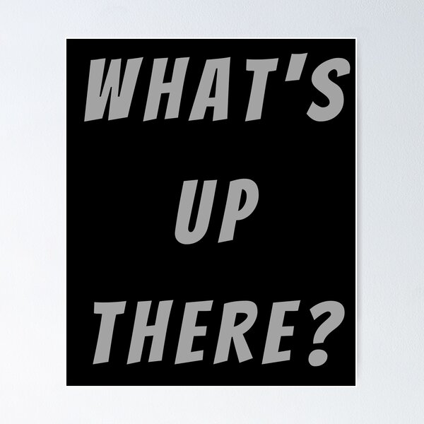 Item preview, What's Up There? - Large Subtitle Version  designed and sold by SN-MI.