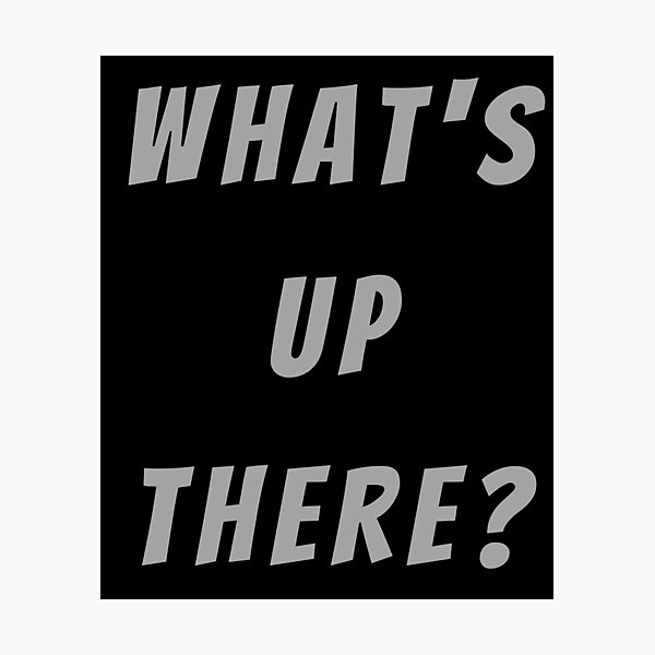 Item preview, What's Up There? - Large Subtitle Version  designed and sold by SN-MI.