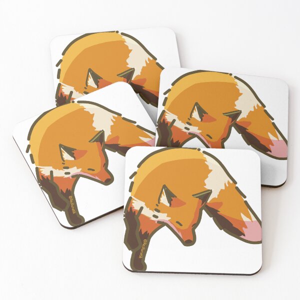 Item preview, Landing fox designed and sold by LunatikShop.