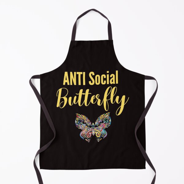 Item preview, Anti Social Butterfly Monarch Butterflies Introvert Caterpillar designed and sold by MagicSD Designs.