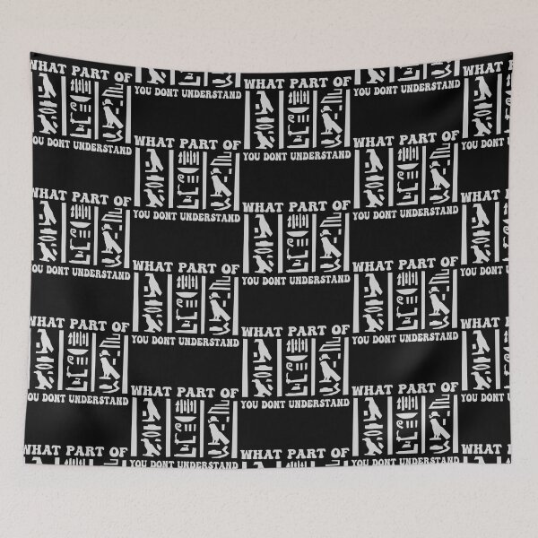 Item preview, What Part Of You Dont Understand designed and sold by THROUGH-LIFE.