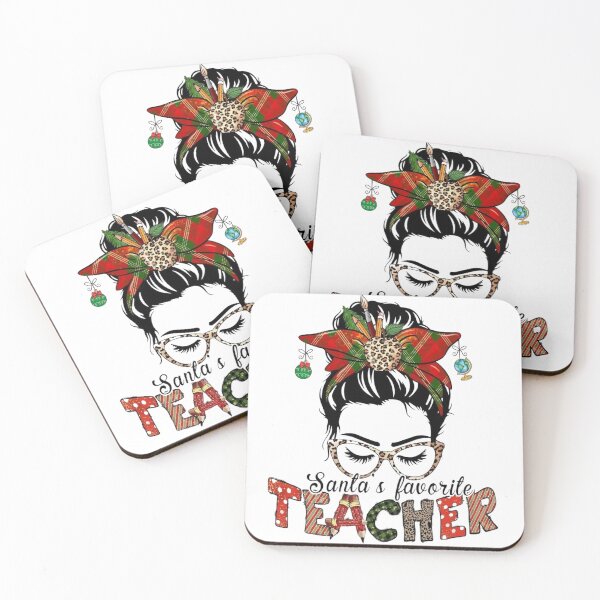 Item preview, Santa’s Favorite Teacher designed and sold by FortuneCookieTs.