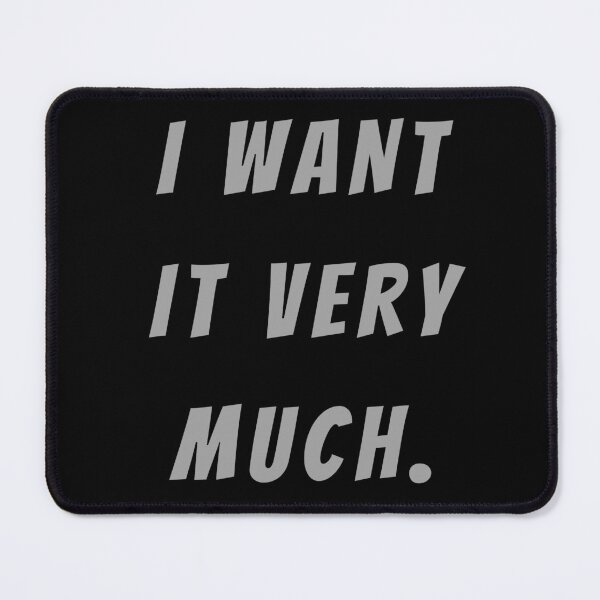 Item preview, I Want It Very Much. - Large Subtitle Version designed and sold by SN-MI.