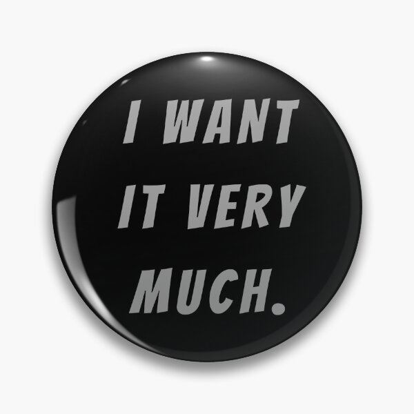 Item preview, I Want It Very Much. - Large Subtitle Version designed and sold by SN-MI.