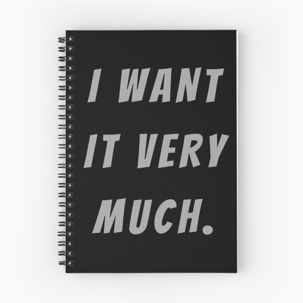Item preview, I Want It Very Much. - Large Subtitle Version designed and sold by SN-MI.