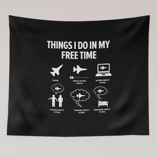 Item preview, Things i like to do in my free time... Flying designed and sold by Rott515.