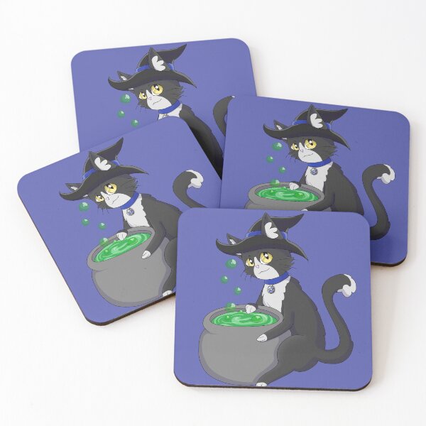 Item preview, Potion Witch Cat designed and sold by SaltyCaramela.