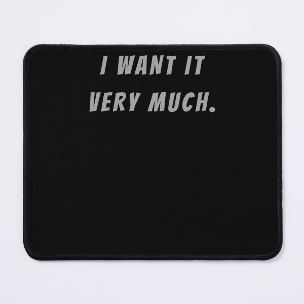 Item preview, I Want It Very Much. - Small Subtitle Version designed and sold by SN-MI.