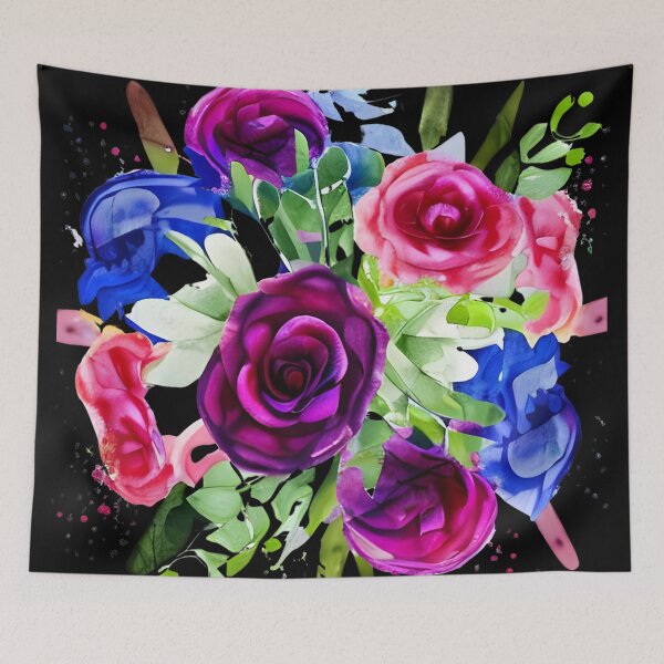 Item preview, Romantic Watercolor Flower Bouquet designed and sold by gramizzia.