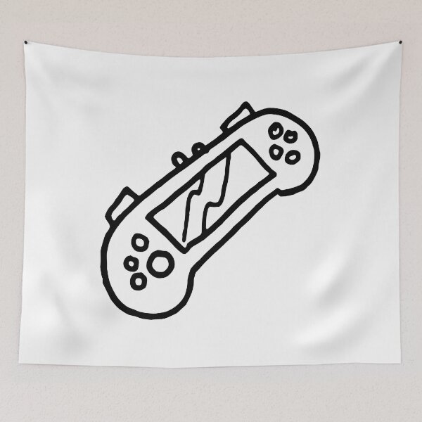 Artikelvorschau, Handheld Game Line Drawing entworfen und verkauft von vandervisuals.