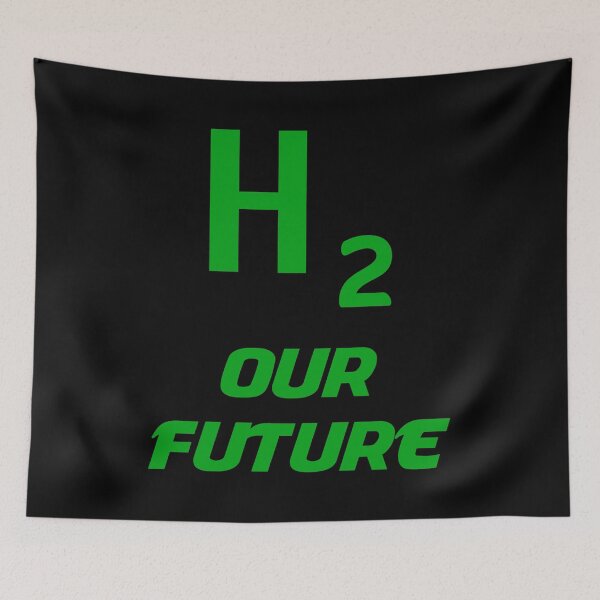 Item preview, H2 Our Future - Hydrogen Our Future - H2 Hydrogen Symbol designed and sold by Oaks Creations.