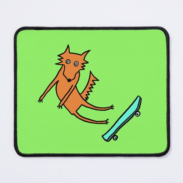 Item preview, Skateboarding Fox designed and sold by RAWWR.
