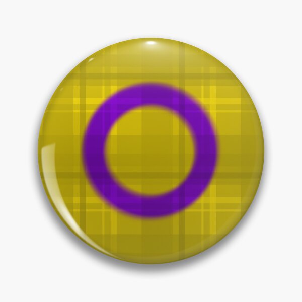 Item preview, Intersex Pride Plaid designed and sold by RayRayViolet.