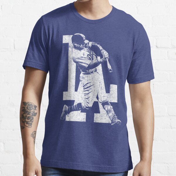 Nike Men's Los Angeles Dodgers Walker Buehler #21 Blue T-Shirt