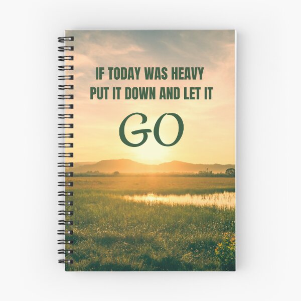 Item preview,  If Today Was Heavy Put It Down And Let It Go designed and sold by Ahmed  Feki.