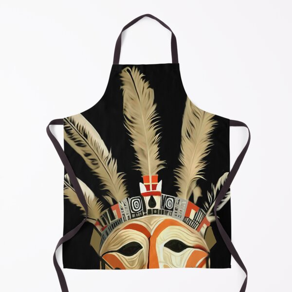 Artikelvorschau, Ethnische Maske, Stilisierung. Inspiriert von der Kunst der nordwestlichen Ureinwohner entworfen und verkauft von Gala-life1.