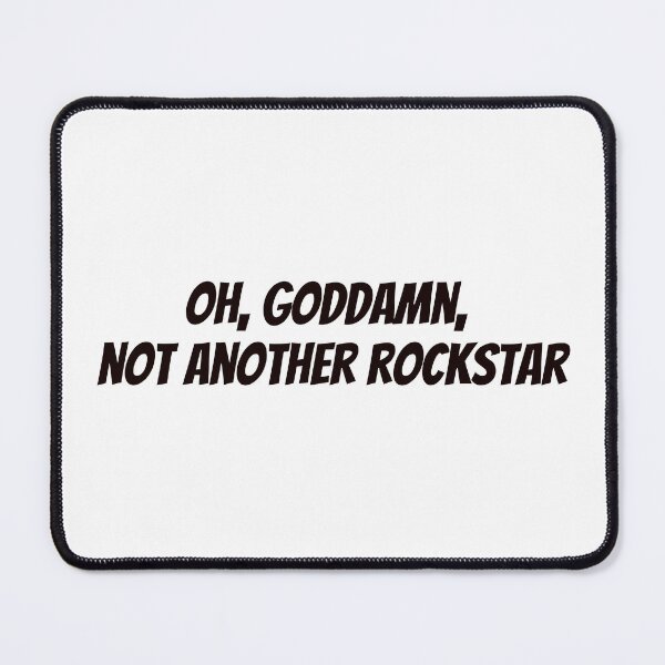 Item preview, Not another rockstar lyric image designed and sold by katiebca2.