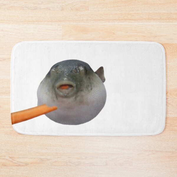 Item preview, Pufferfish Eats Carrot Meme AUGH  designed and sold by FreshDankMemes.