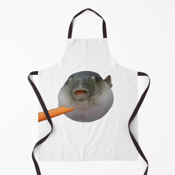 Item preview, Pufferfish Eats Carrot Meme AUGH  designed and sold by FreshDankMemes.