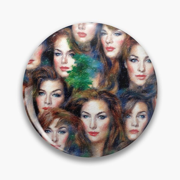 Item preview, women's faces painted in the impressionism style designed and sold by David-Howells.