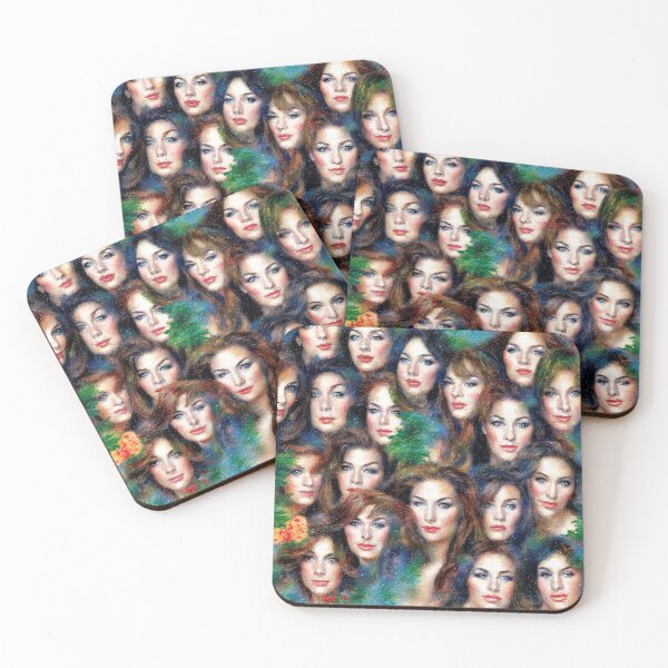 Item preview, women's faces painted in the impressionism style designed and sold by David-Howells.