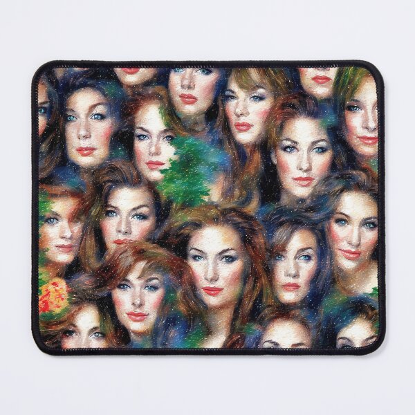 Item preview, women's faces painted in the impressionism style designed and sold by David-Howells.