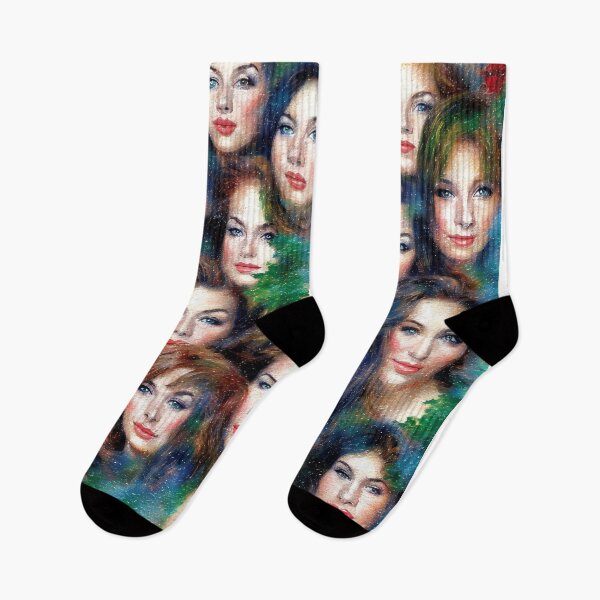 Item preview, women's faces painted in the impressionism style designed and sold by David-Howells.
