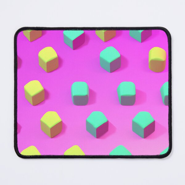 Item preview, Neon Marshmallows Pattern designed and sold by Bakesales.