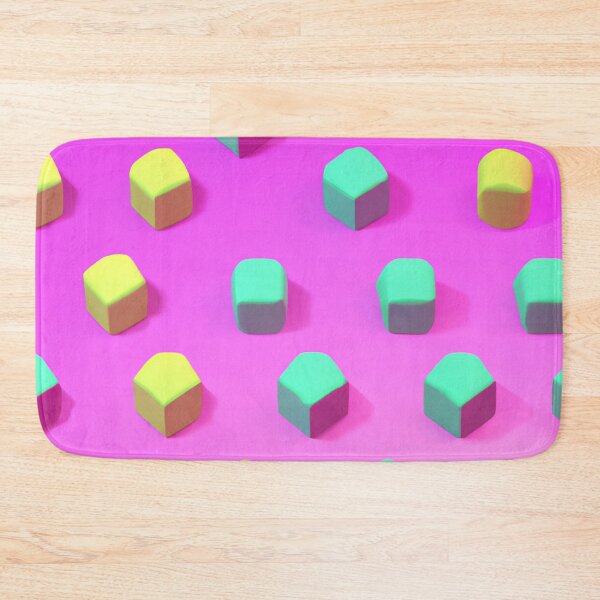 Item preview, Neon Marshmallows Pattern designed and sold by Bakesales.
