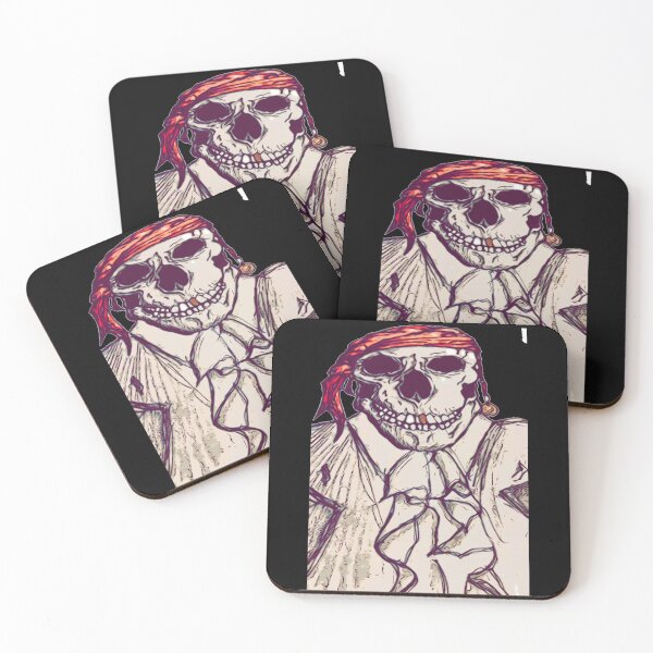 Item preview, Comic pirate skull designed and sold by Glenbobagins.