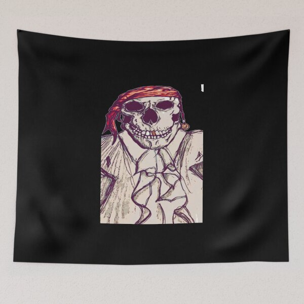 Item preview, Comic pirate skull designed and sold by Glenbobagins.