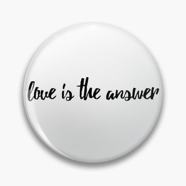 Item preview, Love is the answer  designed and sold by Pop-n-Rockin.