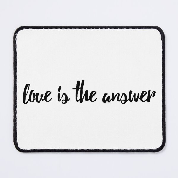 Item preview, Love is the answer  designed and sold by Pop-n-Rockin.