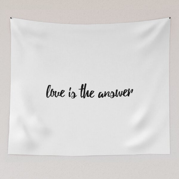 Item preview, Love is the answer  designed and sold by Pop-n-Rockin.